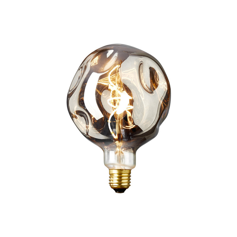 Symple Stuff 3W E27 Dimmable LED Vintage Edison Light Bulb Grey/Smoke